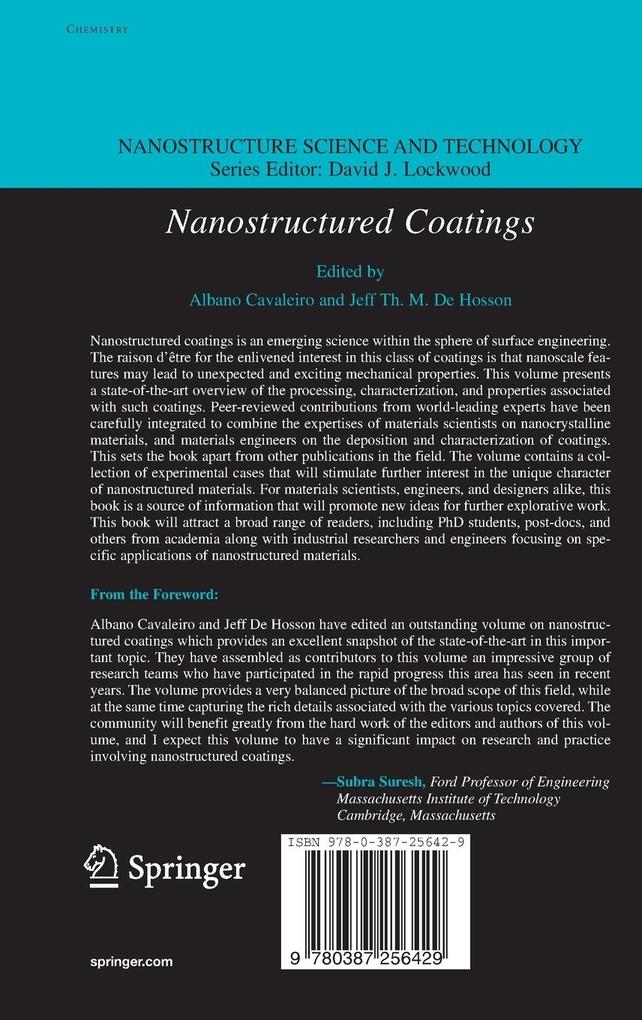 Weitere Ansicht: Nanostructured Coatings