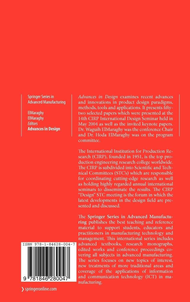 Weitere Ansicht: Advances in Design