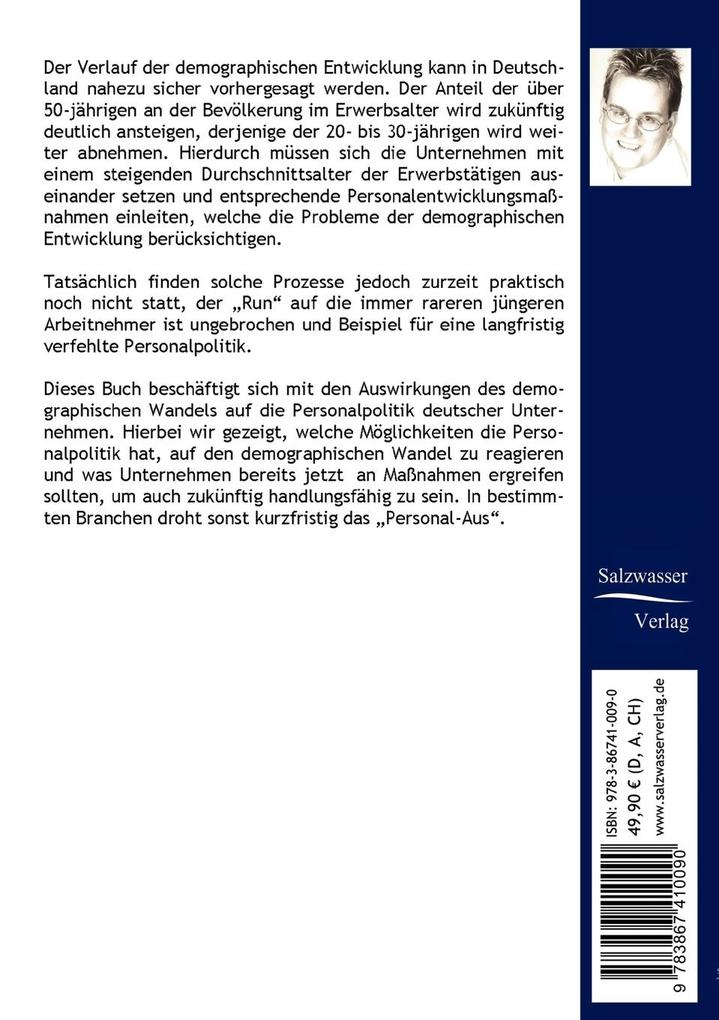 Weitere Ansicht: Demografischer Wandel und Personalpolitik | Benjamin Timmer