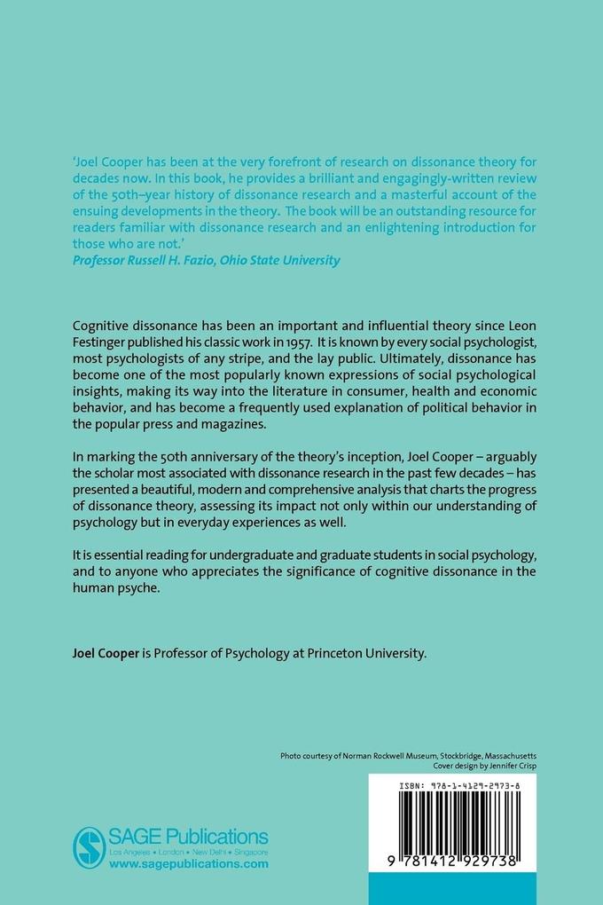 Weitere Ansicht: Cognitive Dissonance | Joel M. Cooper