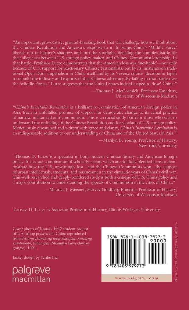 Weitere Ansicht: China's Inevitable Revolution | T. Lutze