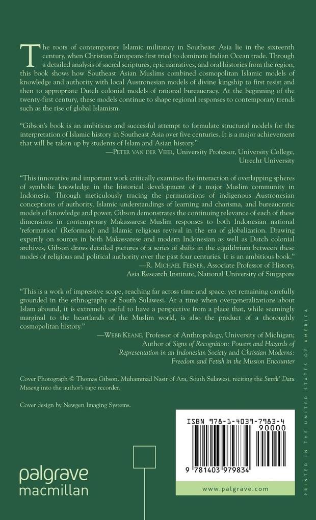 Weitere Ansicht: Islamic Narrative and Authority in Southeast Asia | T. Gibson