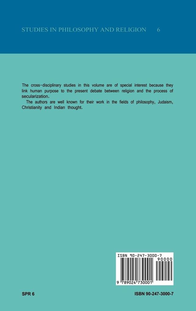 Weitere Ansicht: Religion and Human Purpose