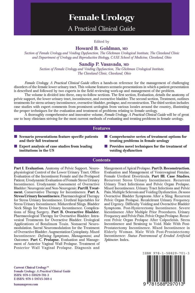 Weitere Ansicht: Female Urology