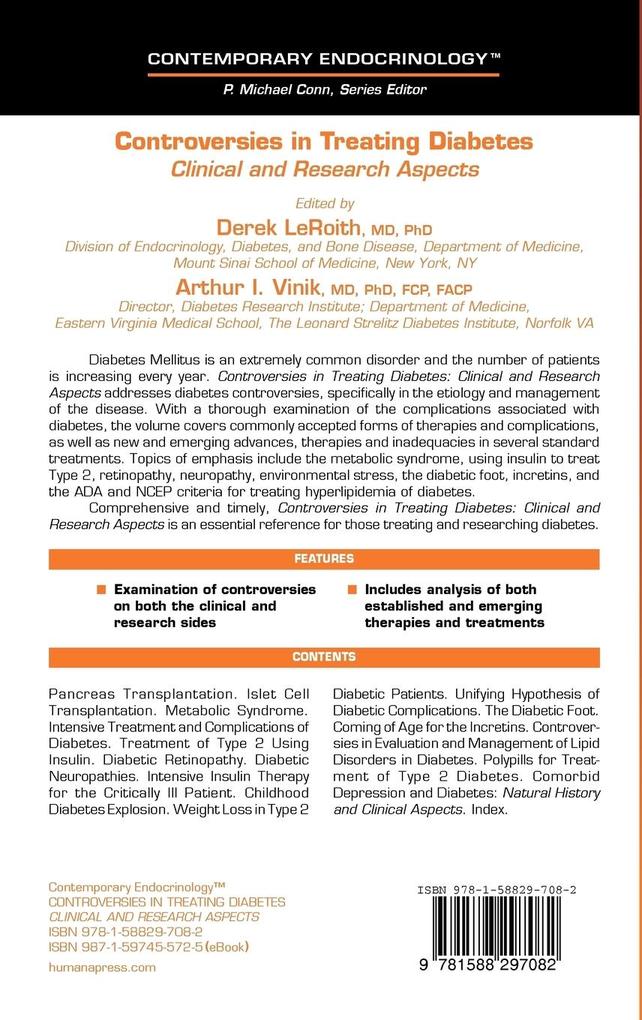 Weitere Ansicht: Controversies in Treating Diabetes