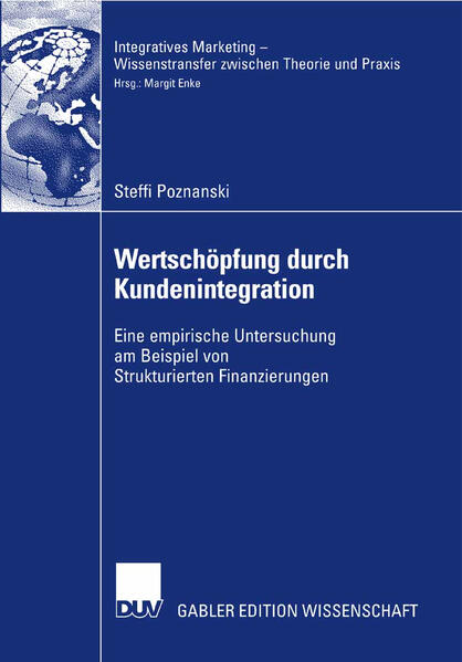 Produktbild: Wertschöpfung durch Kundenintegration | Steffi Poznanski