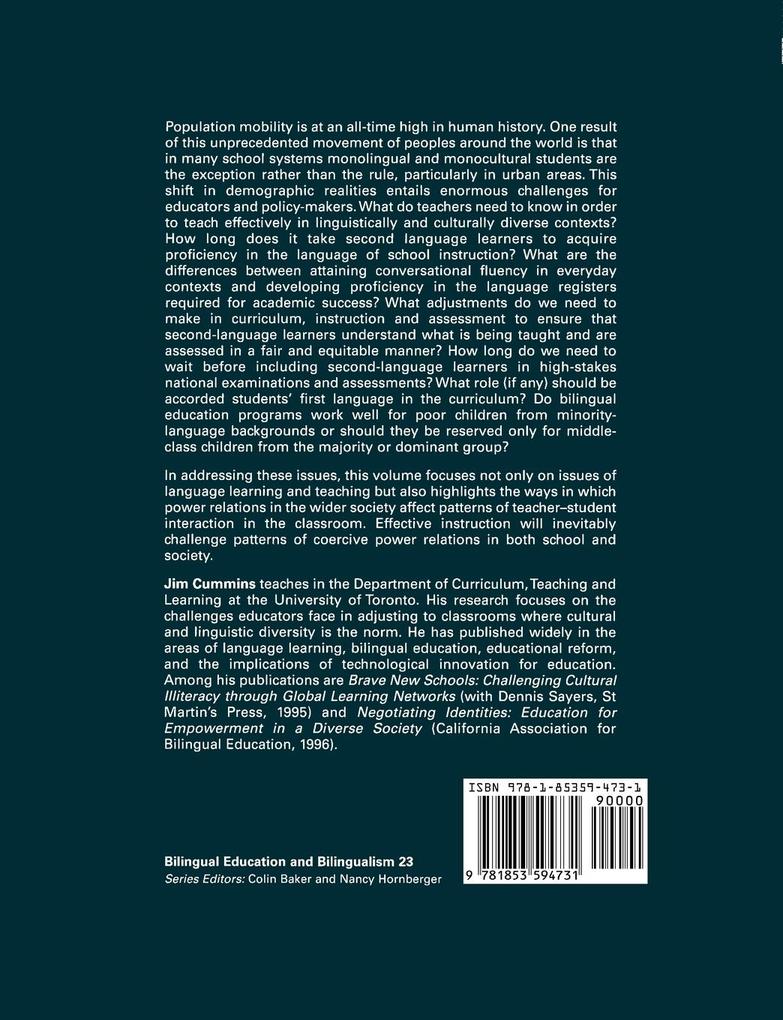 Weitere Ansicht: Language, Power and Pedagogy | Jim Cummins