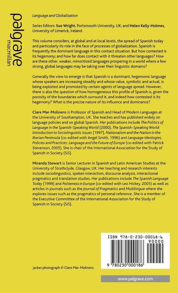 Weitere Ansicht: Globalization and Language in the Spanish Speaking World