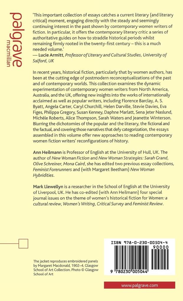 Weitere Ansicht: Metafiction and Metahistory in Contemporary Women's Writing | A. Heilmann, M. Llewellyn