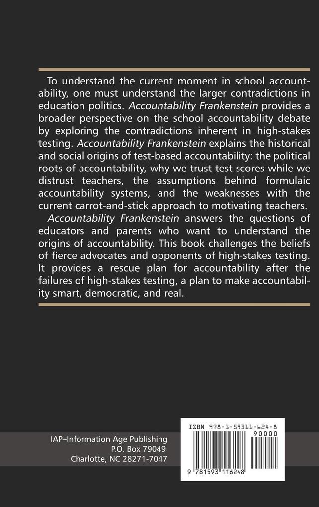 Weitere Ansicht: Accountability Frankenstein | Sherman Dorn