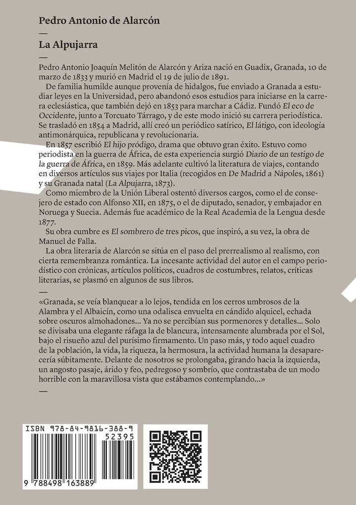 Weitere Ansicht: La Alpujarra | Pedro Antonio De Alarcón