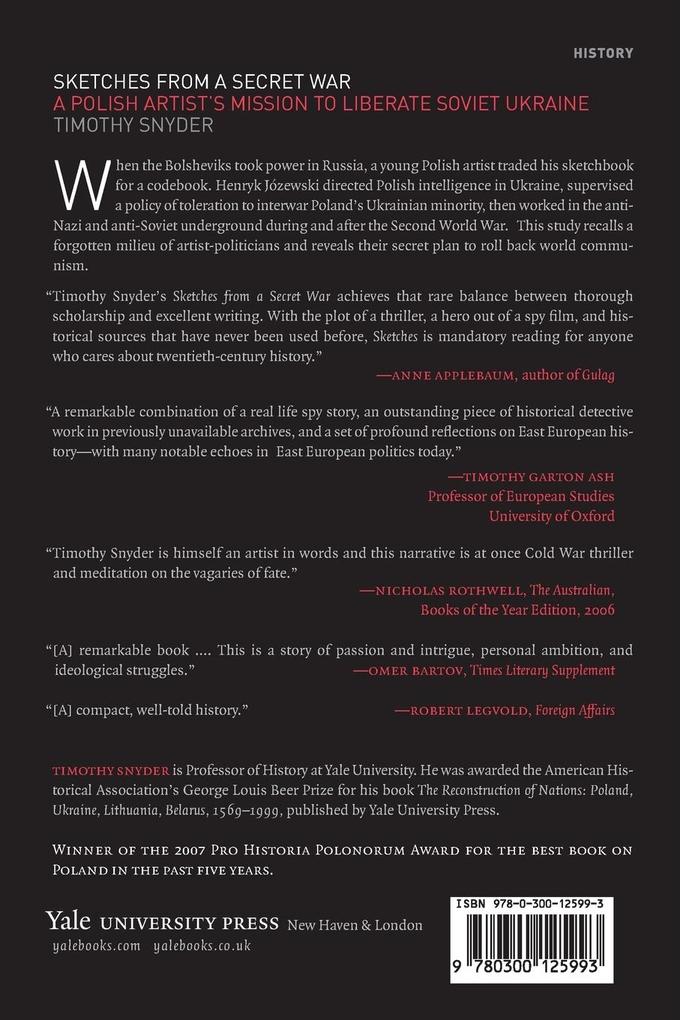 Weitere Ansicht: Sketches from a Secret War | Timothy Snyder