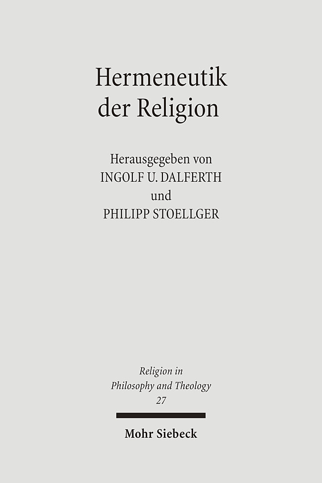 Produktbild: Hermeneutik der Religion