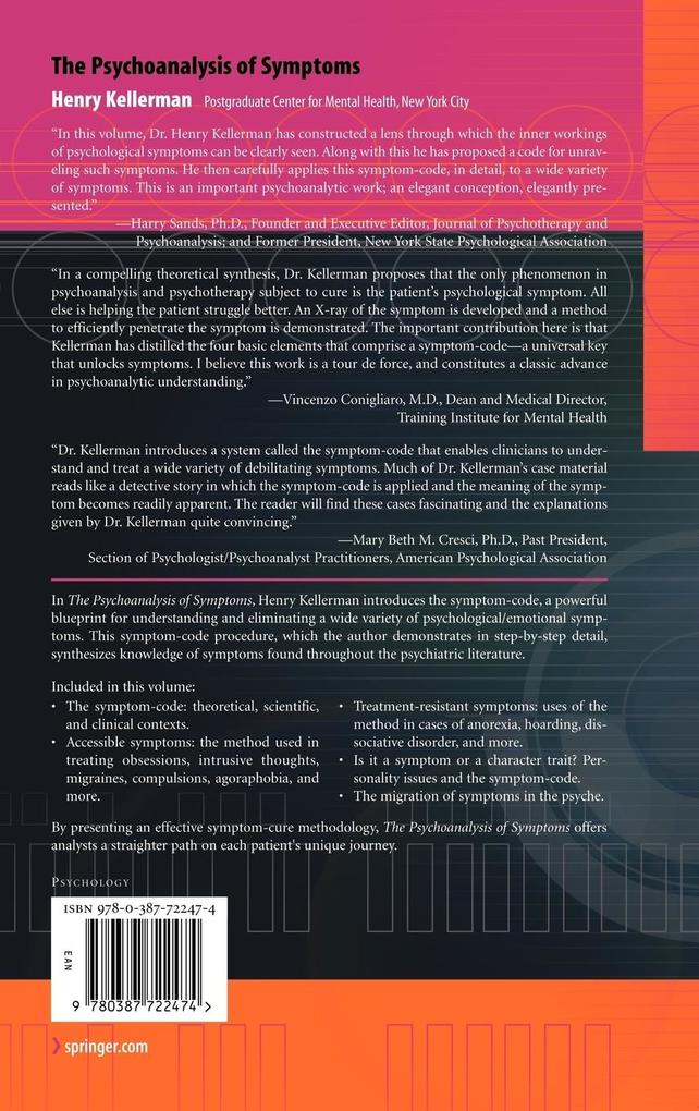 Weitere Ansicht: The Psychoanalysis of Symptoms | Henry Kellerman