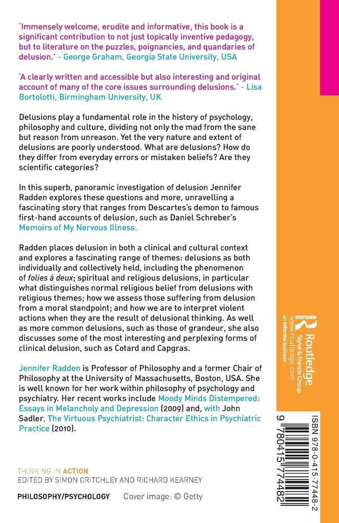 Weitere Ansicht: On Delusion | Jennifer Radden