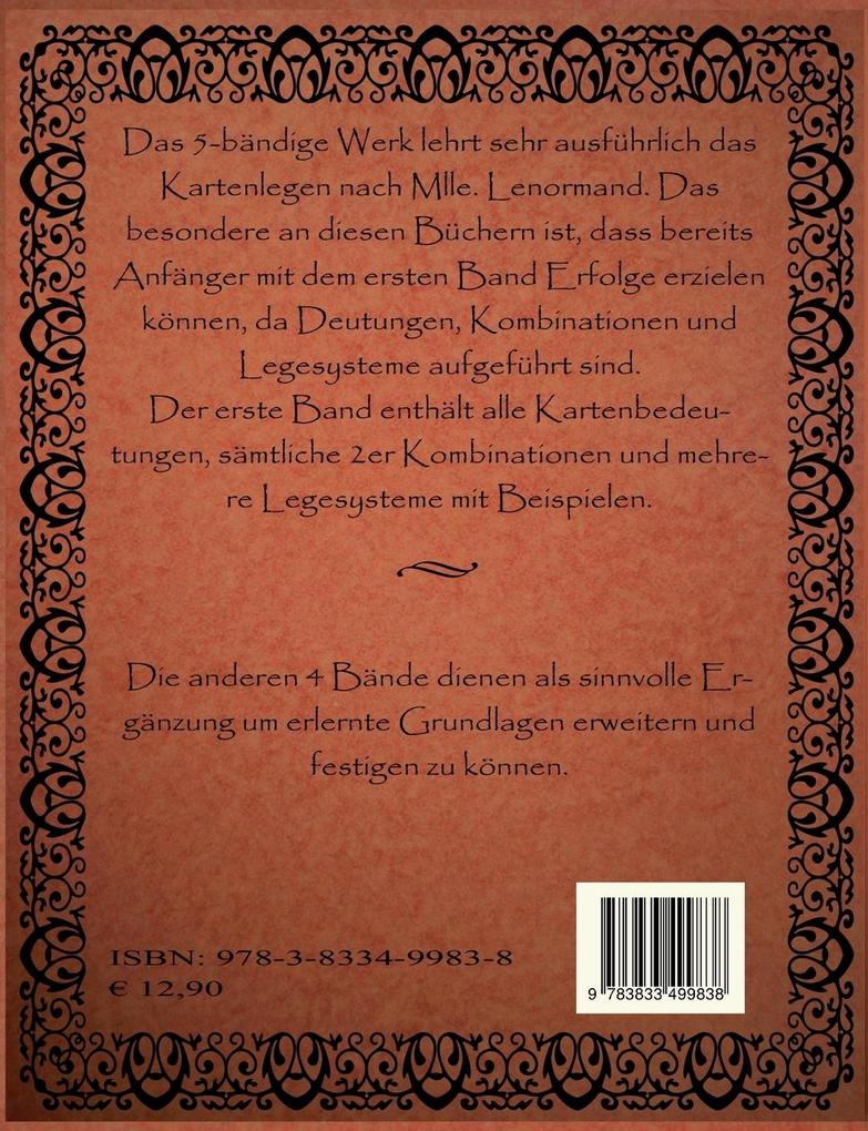 Weitere Ansicht: Kartenlegen nach Mlle. Lenormand - Lehrbuch der Grundkenntnisse | Alexandra Lara Weng