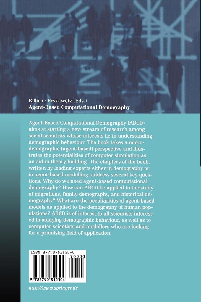 Weitere Ansicht: Agent-Based Computational Demography