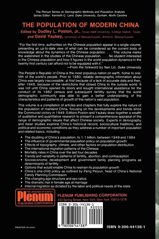 Weitere Ansicht: The Population of Modern China