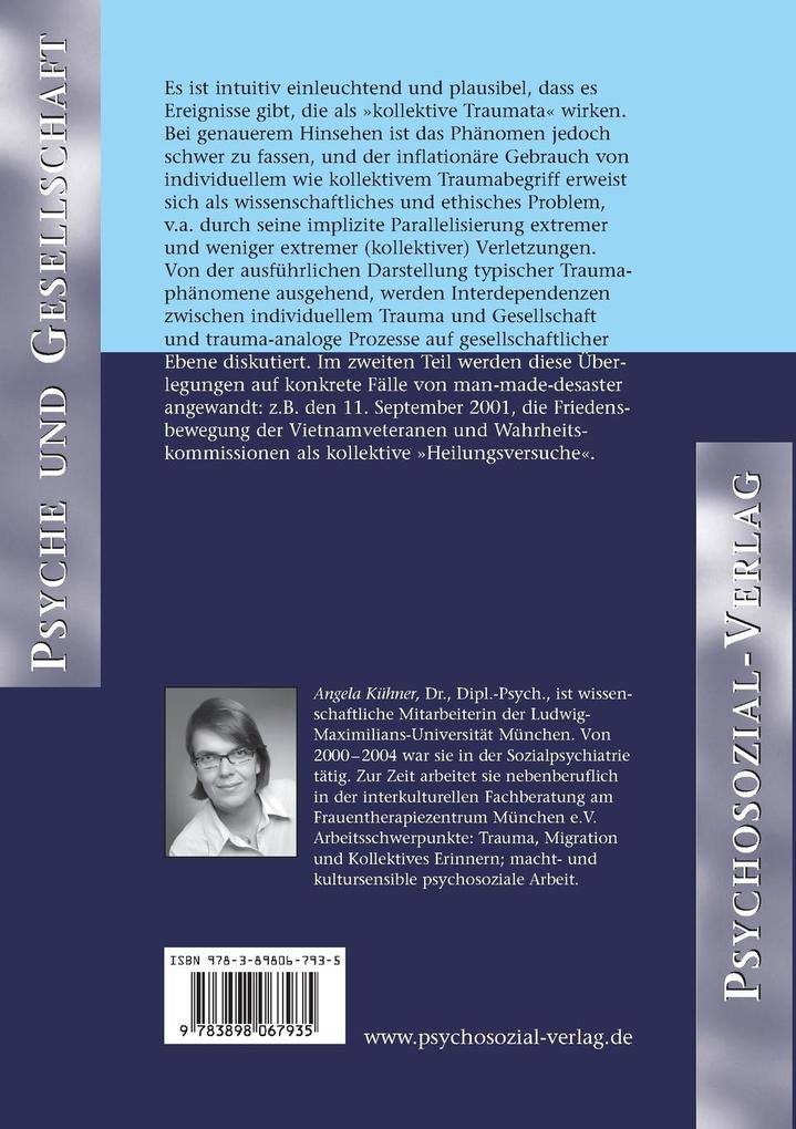 Weitere Ansicht: Kollektive Traumata | Angela Kühner