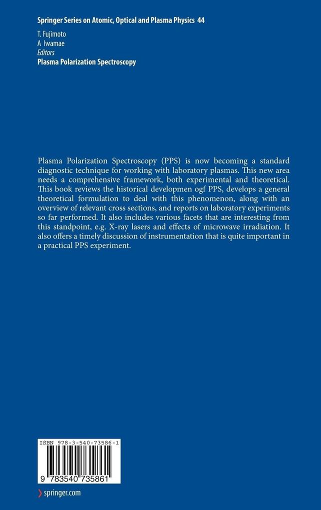 Weitere Ansicht: Plasma Polarization Spectroscopy
