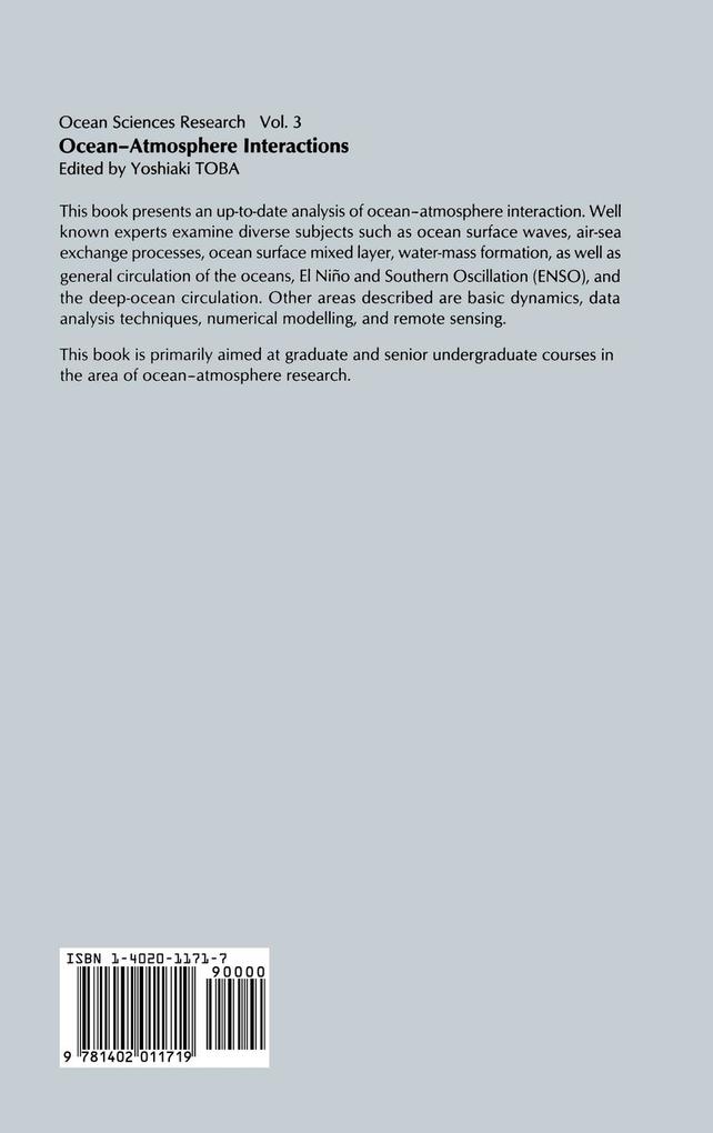 Weitere Ansicht: Ocean-Atmosphere Interactions