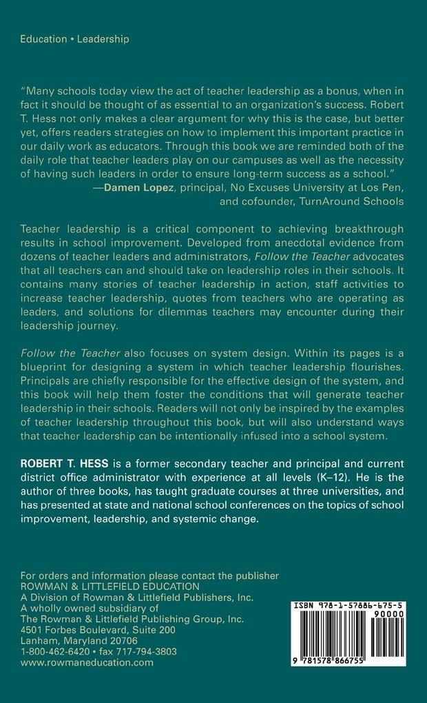 Weitere Ansicht: Follow the Teacher | Robert T. Hess