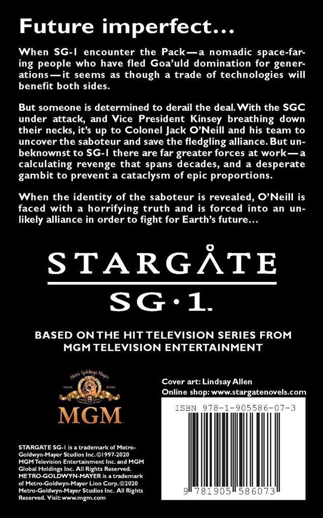 Weitere Ansicht: STARGATE SG-1 Relativity | James Swallow