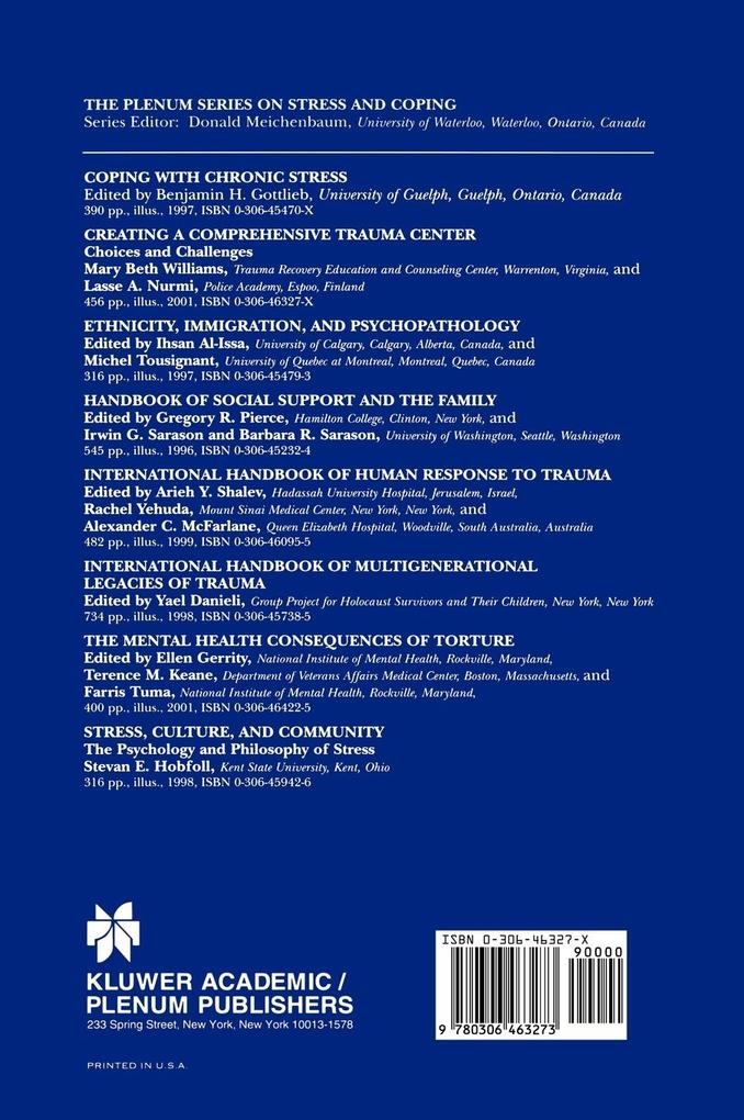 Weitere Ansicht: Creating a Comprehensive Trauma Center | Lasse A. Nurmi, Mary Beth Williams
