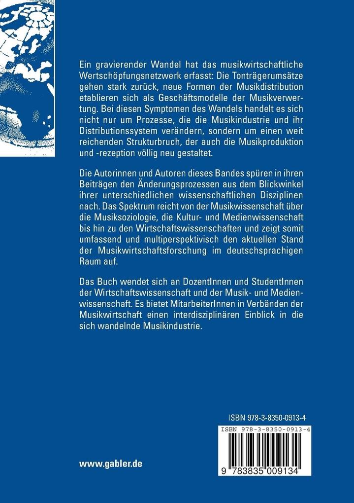 Weitere Ansicht: Musikrezeption, Musikdistribution und Musikproduktion