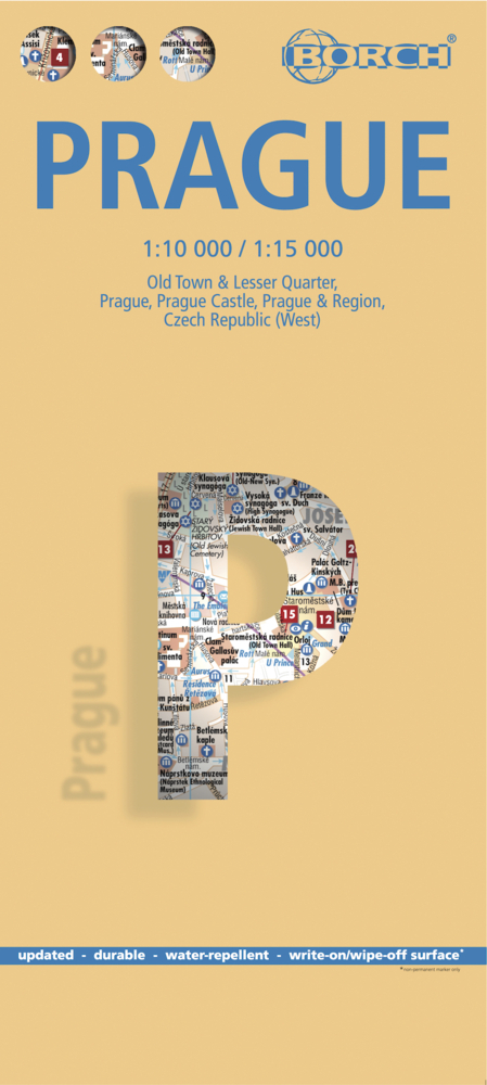 Produktbild: Borch Map Prag / Prague