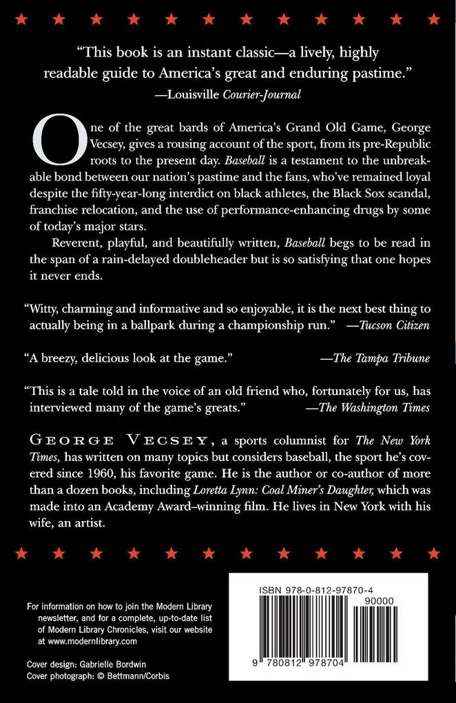 Weitere Ansicht: Baseball | George Vecsey