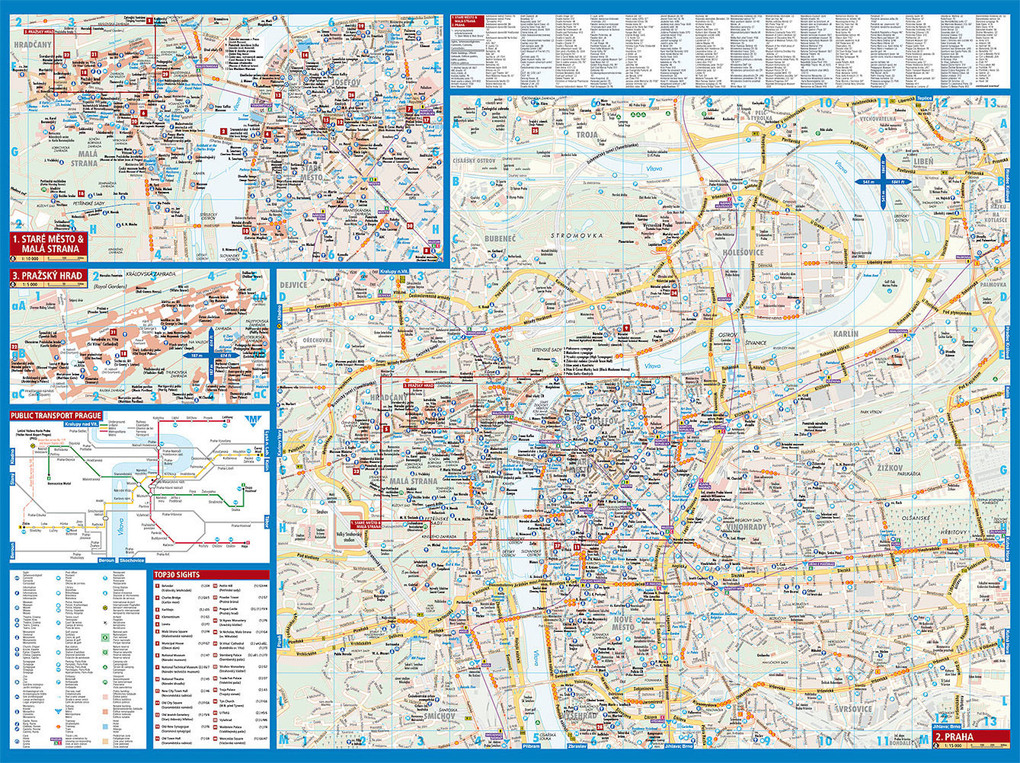 Weitere Ansicht: Borch Map Prag / Prague