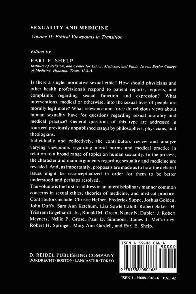 Weitere Ansicht: Sexuality and Medicine