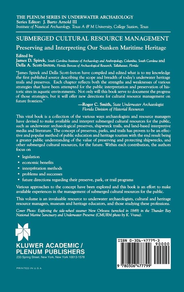 Weitere Ansicht: Submerged Cultural Resource Management