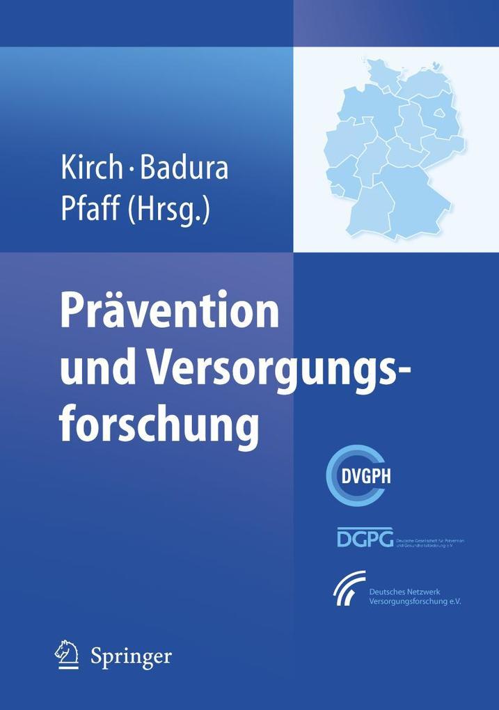 Produktbild: Prävention und Versorgungsforschung
