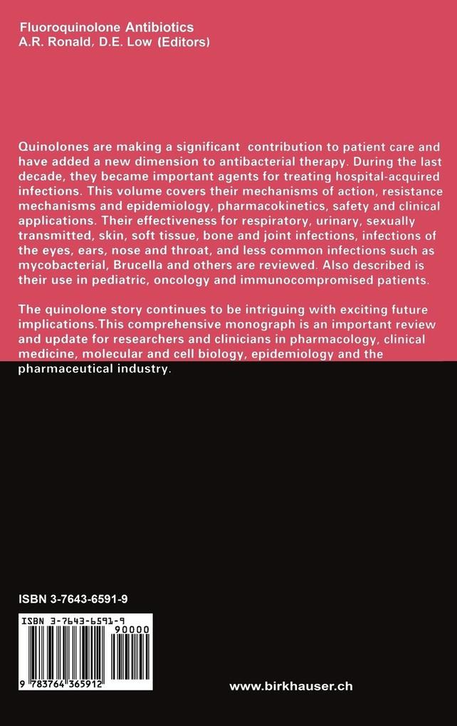 Weitere Ansicht: Fluoroquinolone Antibiotics