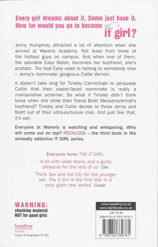 Weitere Ansicht: Reckless | Cecily Von Ziegesar