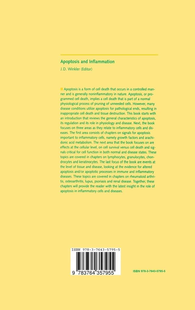 Weitere Ansicht: Apoptosis and Inflammation