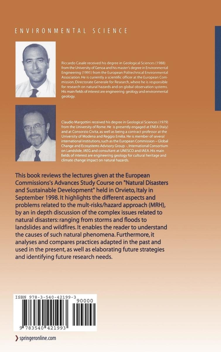 Weitere Ansicht: Natural Disasters and Sustainable Development