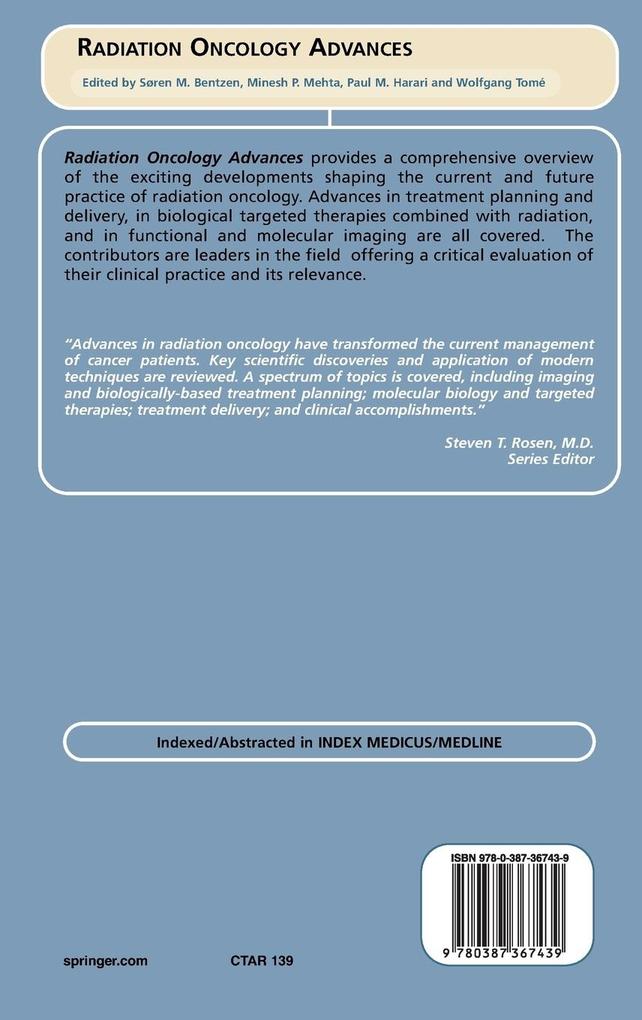 Weitere Ansicht: Radiation Oncology Advances