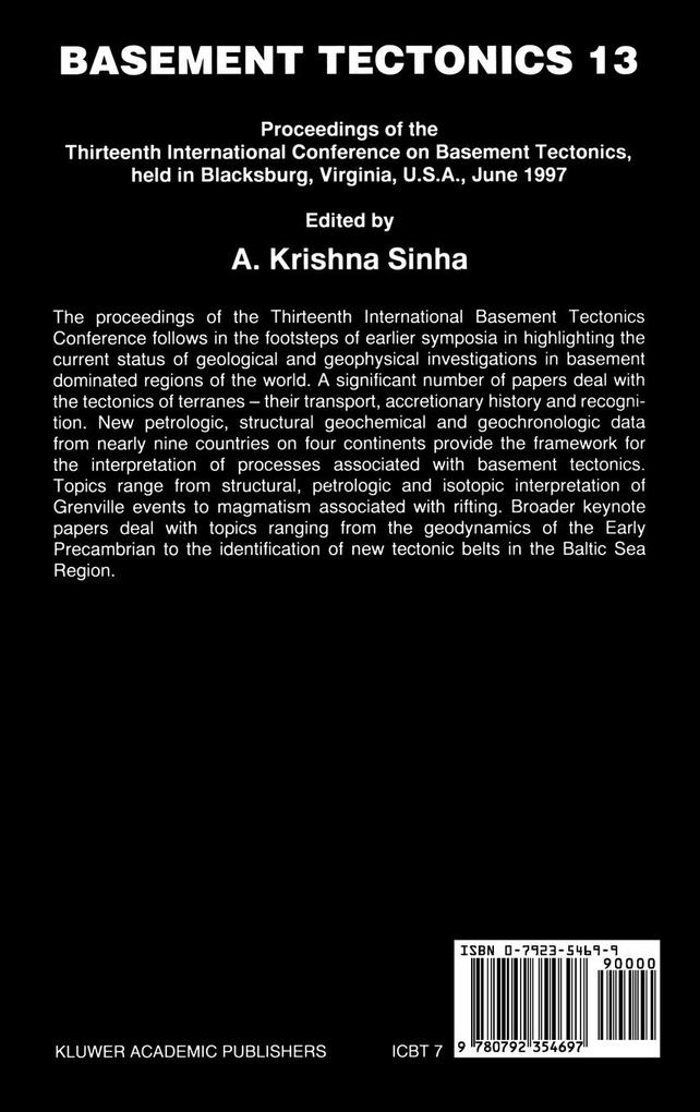 Weitere Ansicht: Basement Tectonics 13