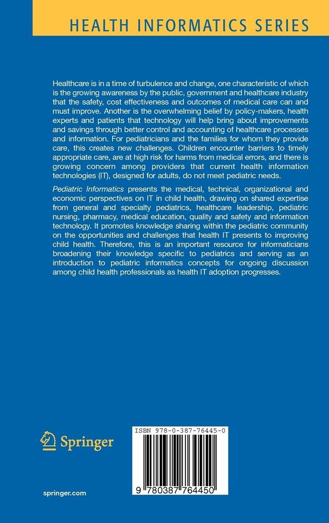 Weitere Ansicht: Pediatric Informatics