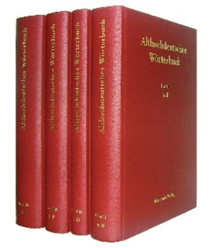 Produktbild: Althochdeutsches Wörterbuch. Althochdeutsches Wörterbuch. Band I: A-B.