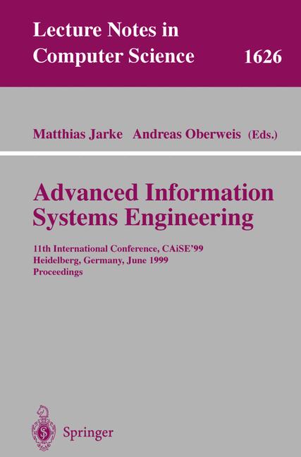 Weitere Ansicht: Advanced Information Systems Engineering
