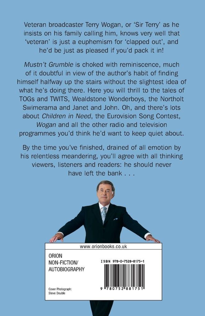 Weitere Ansicht: Mustn't Grumble | Terry Wogan