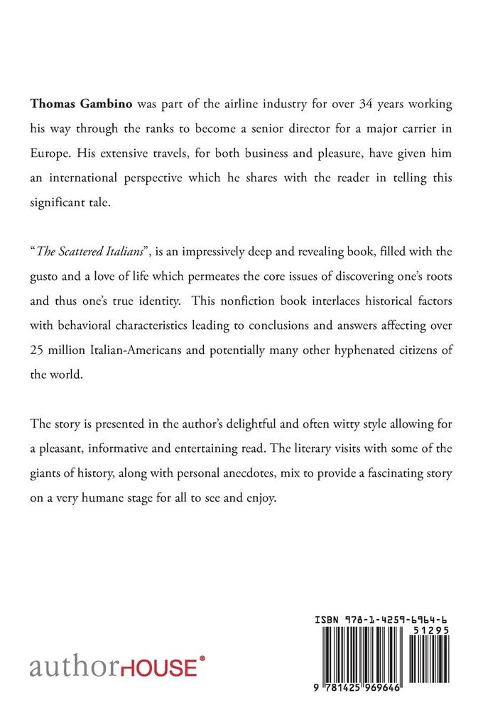 Weitere Ansicht: The Scattered Italians | Thomas Gambino