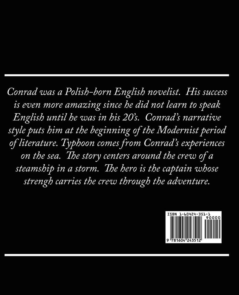Weitere Ansicht: Typhoon | Joseph Conrad