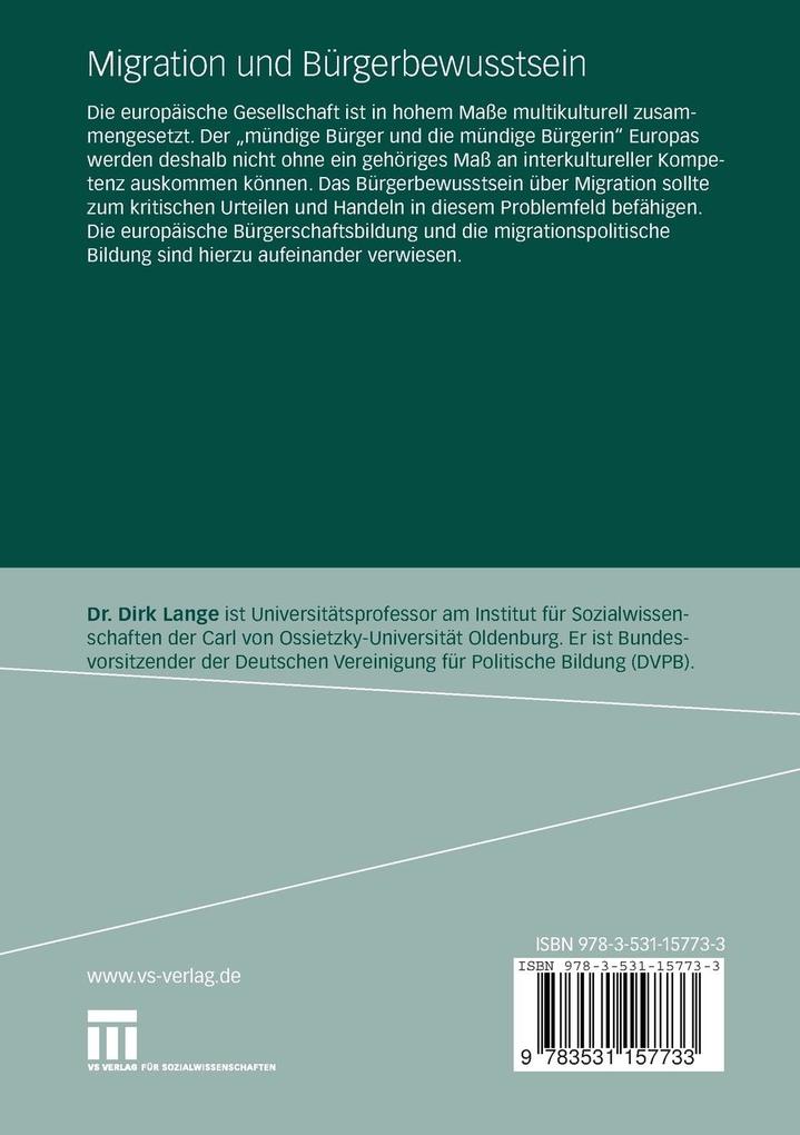 Weitere Ansicht: Migration und Bürgerbewusstsein