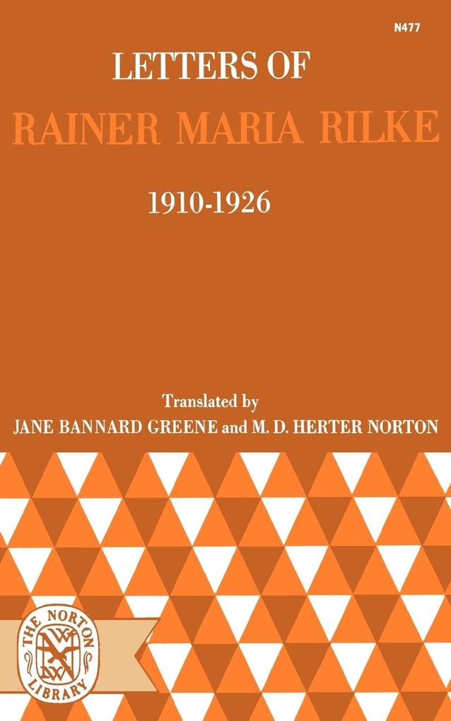 Produktbild: Letters of Rainer Maria Rilke, 1910-1926 | Rainer Maria Rilke