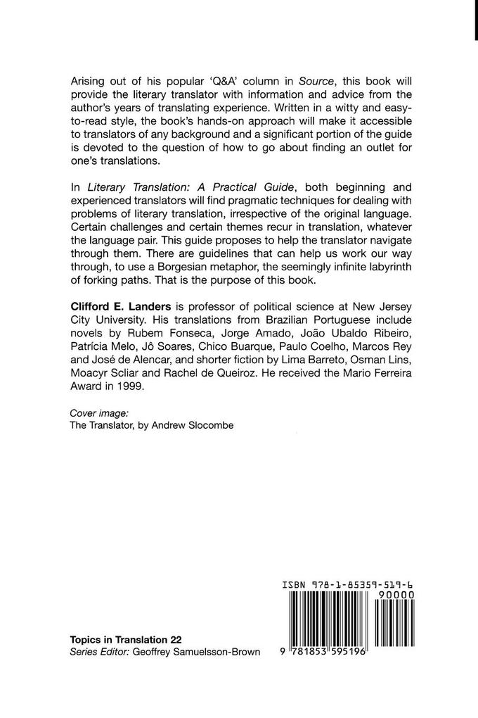 Weitere Ansicht: Literary Translation | Clifford E. Landers